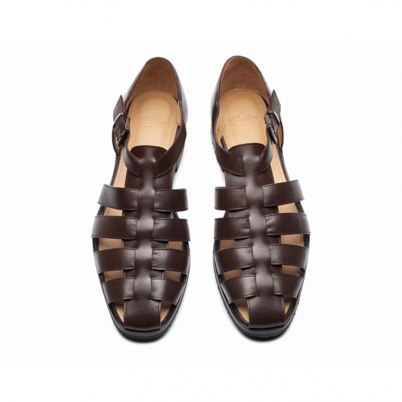 Paraboot Ferret Sandaler Herr Mörkbruna | AOS-015283