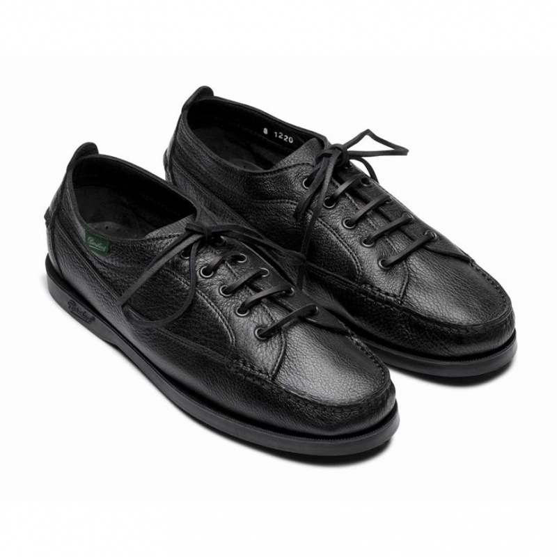 Paraboot Malibu Båtskor Herr Svarta | XGW-681305