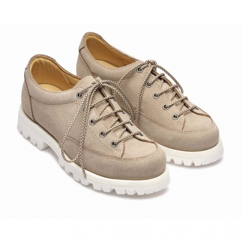 Paraboot Montana F Nd Derbyskor Dam Khaki | OTY-021963