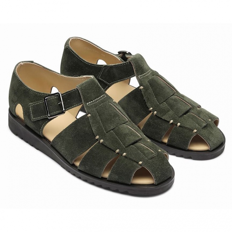 Paraboot Pacific Sandaler Herr Gröna | SHZ-540792