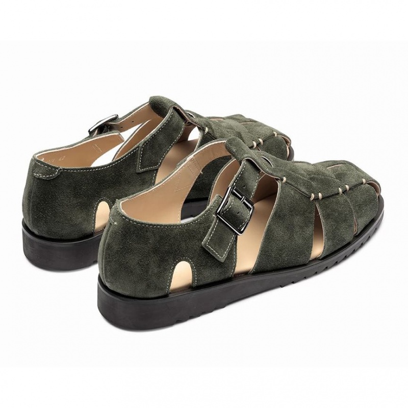 Paraboot Pacific Sandaler Herr Gröna | SHZ-540792