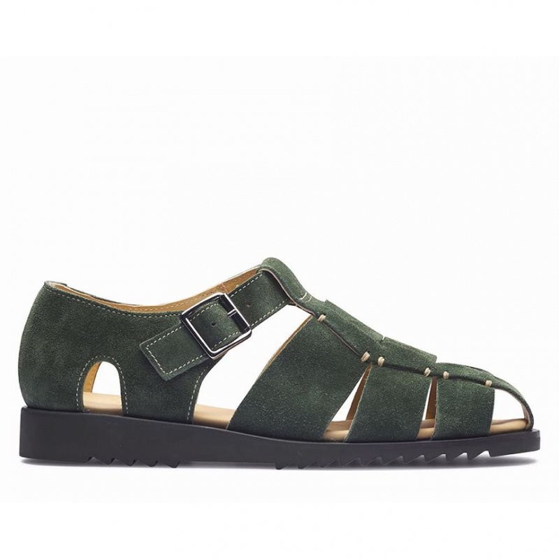 Paraboot Pacific Sandaler Herr Gröna | SHZ-540792