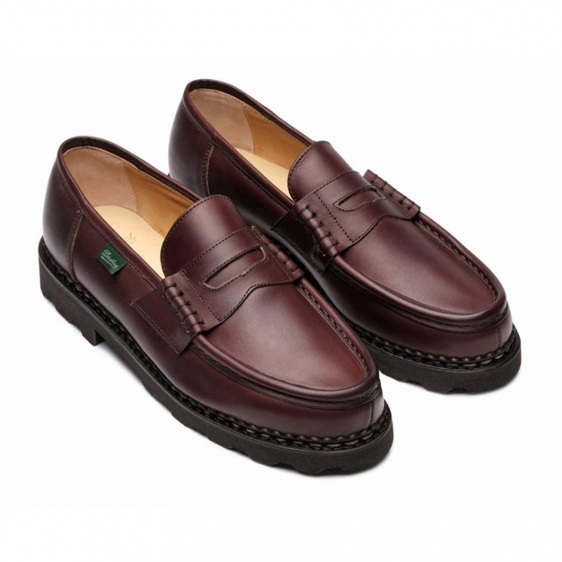 Paraboot Reims Loafers Herr Mörkbruna | FER-038571